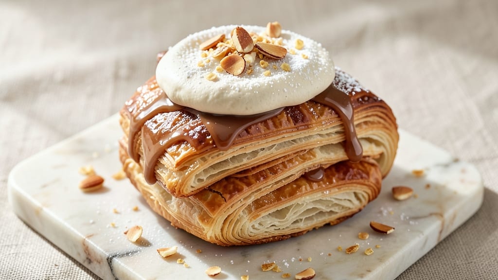 Brooki Almond Croissant Cookie Recipe: Flaky Layers With Nutty Crunch in Every Bite