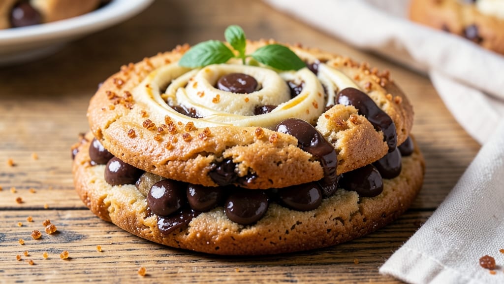 Boston Chipyard Cookie Recipe: Crispy Chocolate Chunks and Salted Caramel Swirls