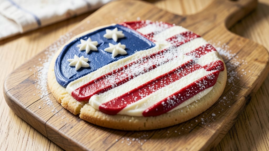 American Flag Sugar Cookie Recipe: Patriotic Frosting Swirls in 30 Minutes