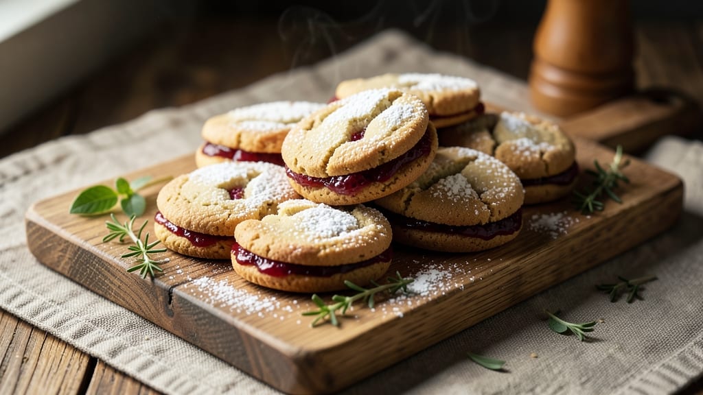 Butter Cookie Recipe with Jam Filling: Jam-Stuffed Twists That Stay Fresh for Days