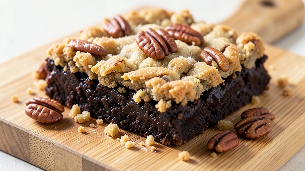 Buckeye Brownie Crumbl Cookie Recipe: Nutty Chocolate Swirls in Every Bite