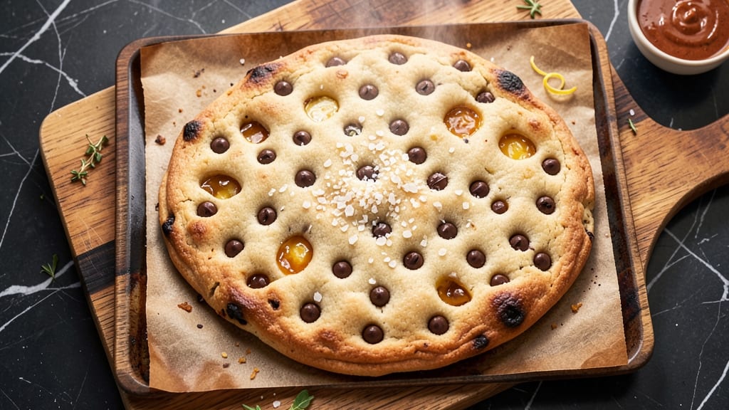 Chocolate Chip Cookie Focaccia Recipe: Sweet Swirls and Buttery Crust Magic