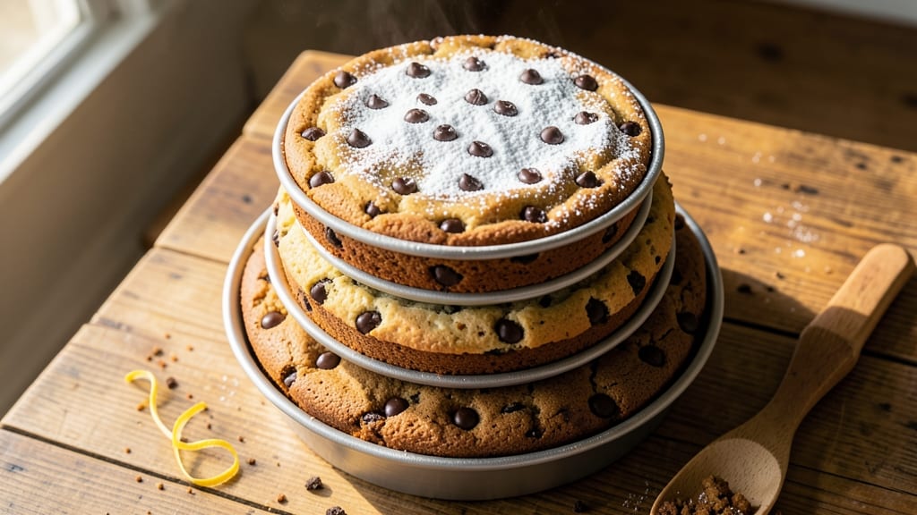 Sally's Baking Addiction Chocolate Chip Cookie Cake Recipe: Triple-Layered Magic With Gooey Chunks