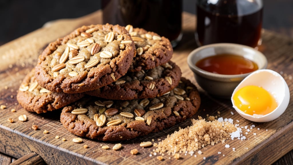 Chewy Granola Cookie Recipe: Nutty Clusters and Brown Sugar Chew
