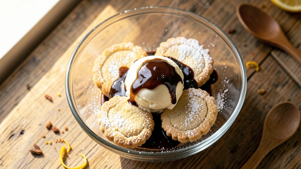 Affogato Cookie Recipe: Espresso-Drizzled Crunch With Vanilla Ice Cream Magic