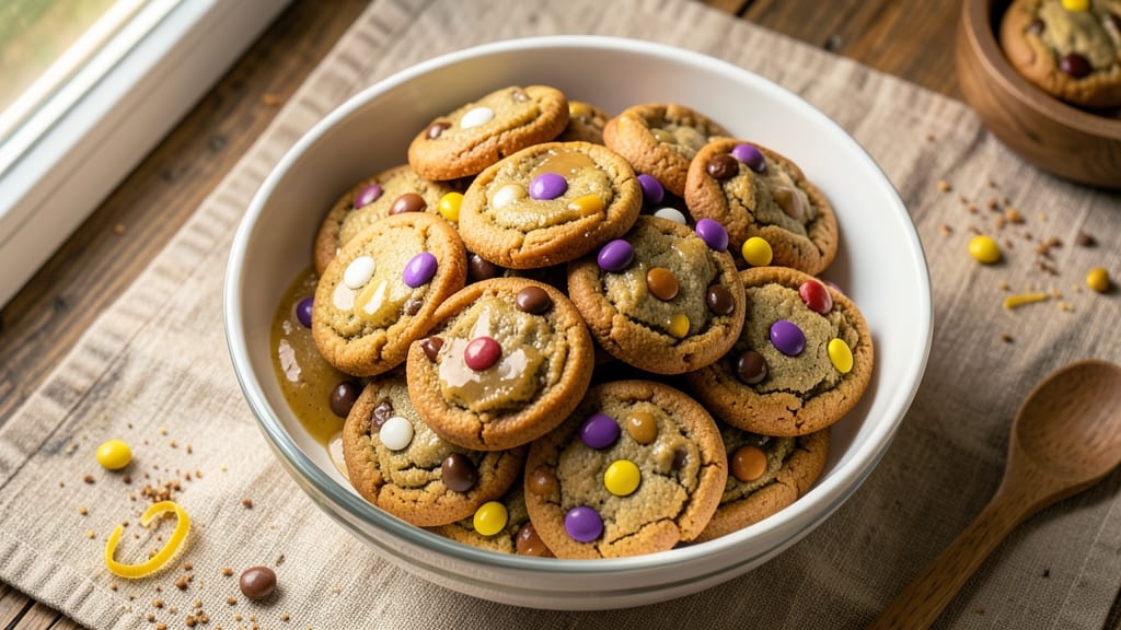 Vegan M&m Cookie Recipe: Crunchy Chunks With Soft Chewy Centers