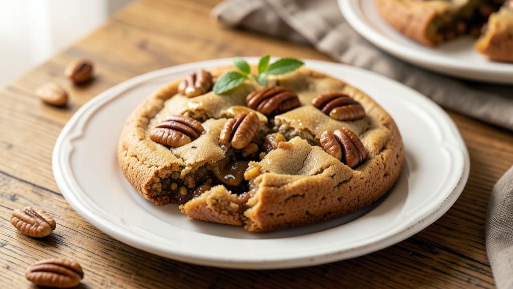 Chewy Pecan Supreme Cookie Recipe Great American Cookies: Great American Cookies With Gooey Caramel Centers