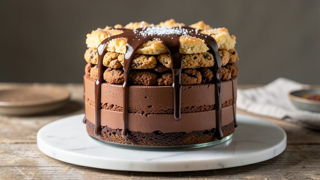 5 Layer Brownie Cookie Cheesecake Recipe: Decadent Dessert Stack in One Bite