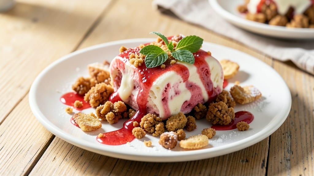 Strawberry Ice Cream Bar Crumbl Cookie Recipe: Crunchy Shells With Melty Chunks Inside