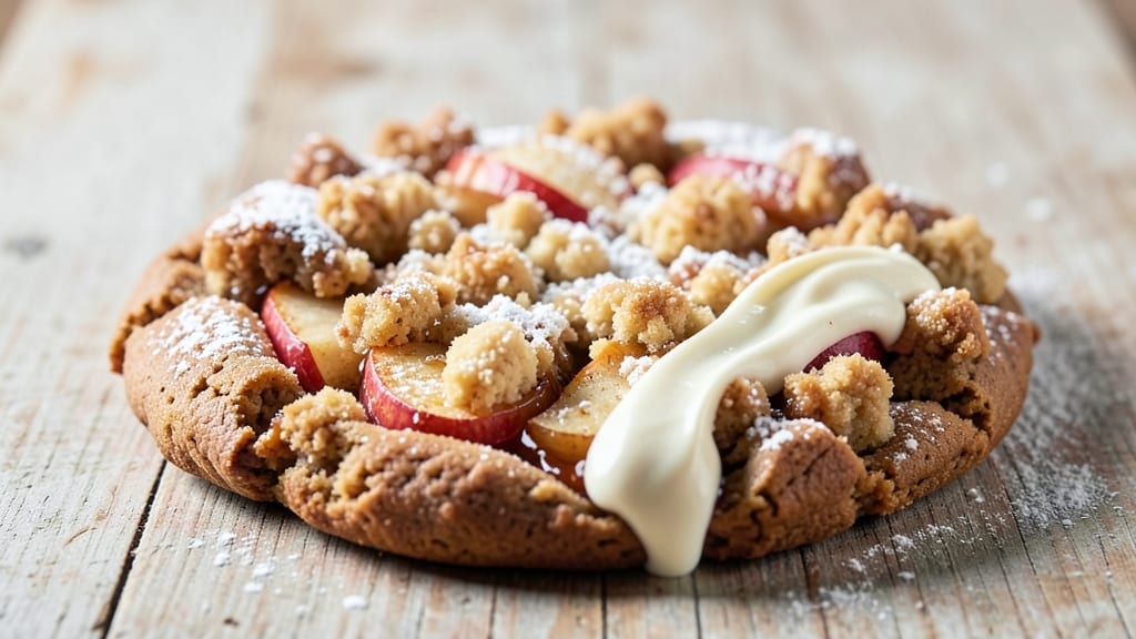 Apple Pie Crumbl Cookie Recipe: Spiced Apple Pie Bites in 20 Minutes